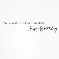 Elegant and Lovely Birthday Card for Her