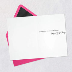 Elegant and Lovely Birthday Card for Her