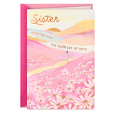 Wishing You the Happiest of Days Birthday Card for Sister
