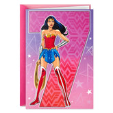 DCâ„¢ Wonder Womanâ„¢ You're Extraordinary Musical 7th Birthday Card