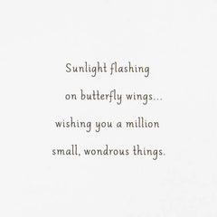 Marjolein Bastin Wish for Wondrous Things Birthday Card