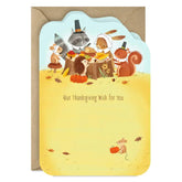 All the Joys of the Season Thanksgiving Card From Us
