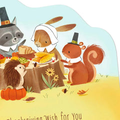 All the Joys of the Season Thanksgiving Card From Us