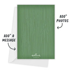 Snow Much Fun Flat Christmas Photo Card