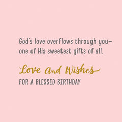 You Are a Gift From God Religious Birthday Card for Grandma