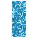 Yay Doodles on Blue Tissue Paper, 6 Sheets