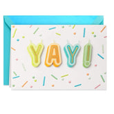Yay Birthday Card for Kids