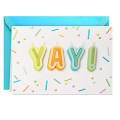Yay Birthday Card for Kids