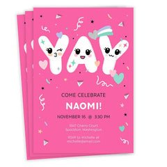 Yay Cutie Flat Birthday Invitation