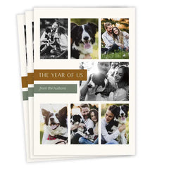 The Year of Us Flat Holiday Photo Card