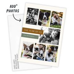 The Year of Us Flat Holiday Photo Card