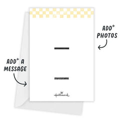 Modern Checks and Cheer Flat Couples Wedding Shower Invitation