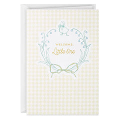 Welcome Little One New Baby Card