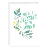 You're a Blessing to the World Custom Card