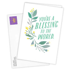 You're a Blessing to the World Custom Card