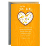 I Thank God for You Religious Romantic Thanksgiving Card