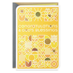 So Happy for You Religious Congratulations Card