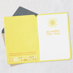 So Happy for You Religious Congratulations Card