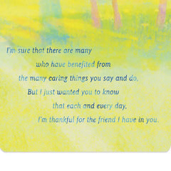 On My List of Blessings Birthday Card for Friend