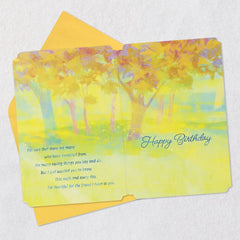 On My List of Blessings Birthday Card for Friend