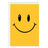 Big Smiley Face Custom Card