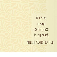 Caring Thoughts and Loving Prayers Religious Sympathy Card