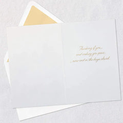 Good-Bye Isn't Forever Sympathy Card