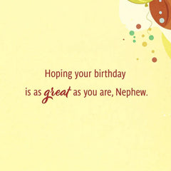 One Great Guy Birthday Card for Nephew