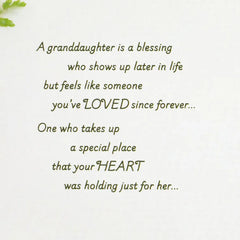 You're a Blessing Birthday Card for Granddaughter