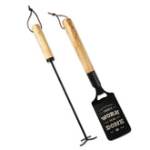 Yellowstone Work to Be Done Spatula and Branding Iron Grill Set