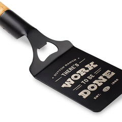 Yellowstone Work to Be Done Spatula and Branding Iron Grill Set