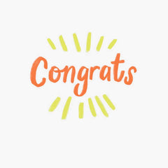 You Did It Congratulations Card