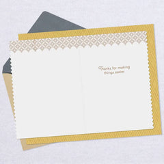You Go Above and Beyond Thank-You Card