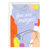 You Are Magic Abstract Art Custom Card