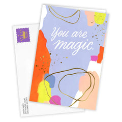 You Are Magic Abstract Art Custom Card