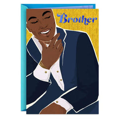 Celebrating the For-Real Man You Are Birthday Card for Brother