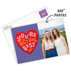 You're the Actual Best Custom Love Card