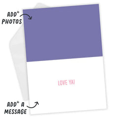 You're the Actual Best Custom Love Card