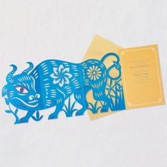 You Are Awesome Year of the Ox Birthday Card