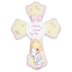 Precious Moments® Jesus Loves Me Cross for Girl