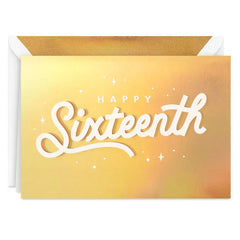 Something to Celebrate 16th Birthday Card