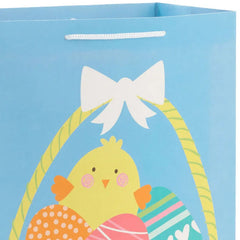14.4" Chick and Bunny 2-Pack Extra-Large Easter Gift Bags