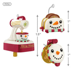 Mini Cooking Up Christmas Ornaments, Set of 3