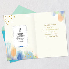 Happy to Be Part of Your Life Gift Card Greeting Birthday Card
