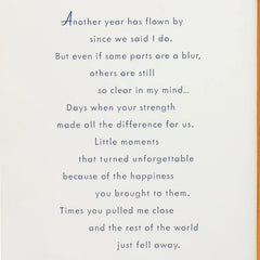 Love Every Year With You Anniversary Card