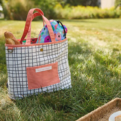 Abstract Floral Tote Bag