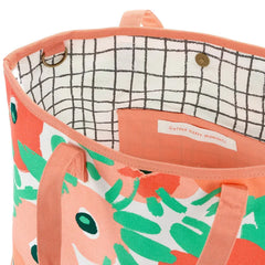 Abstract Floral Tote Bag