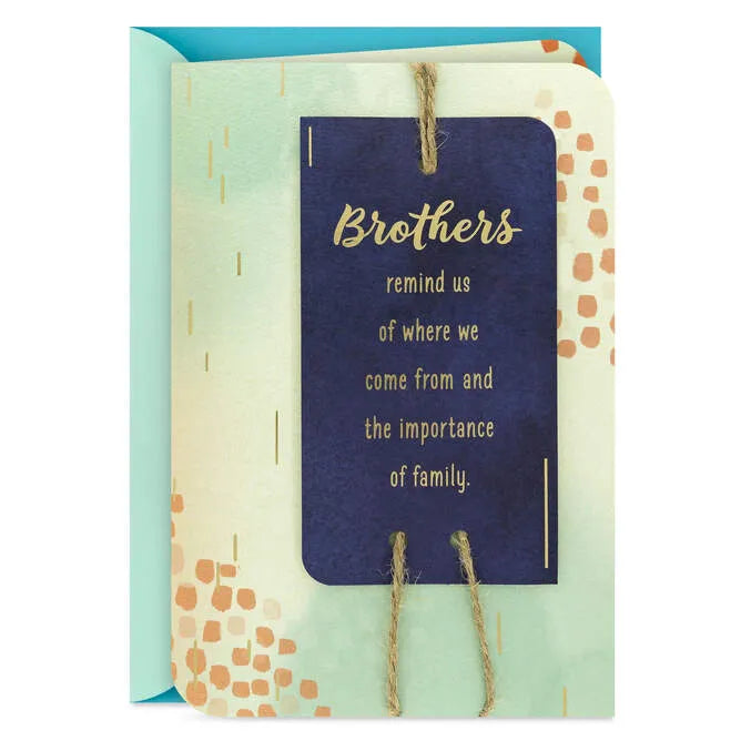 We May Be Different Birthday Card for Brother