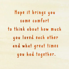 You Loved Each Other So Much Sympathy Card for Loss of Pet