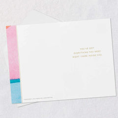ArtLifting Stay True to You Encouragement Card
